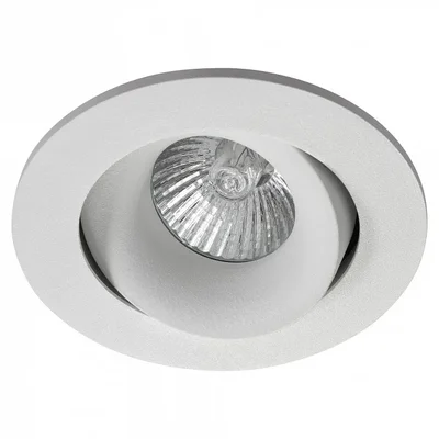 Поворотный встраиваемый точечный светильник AM Group AM302 WH