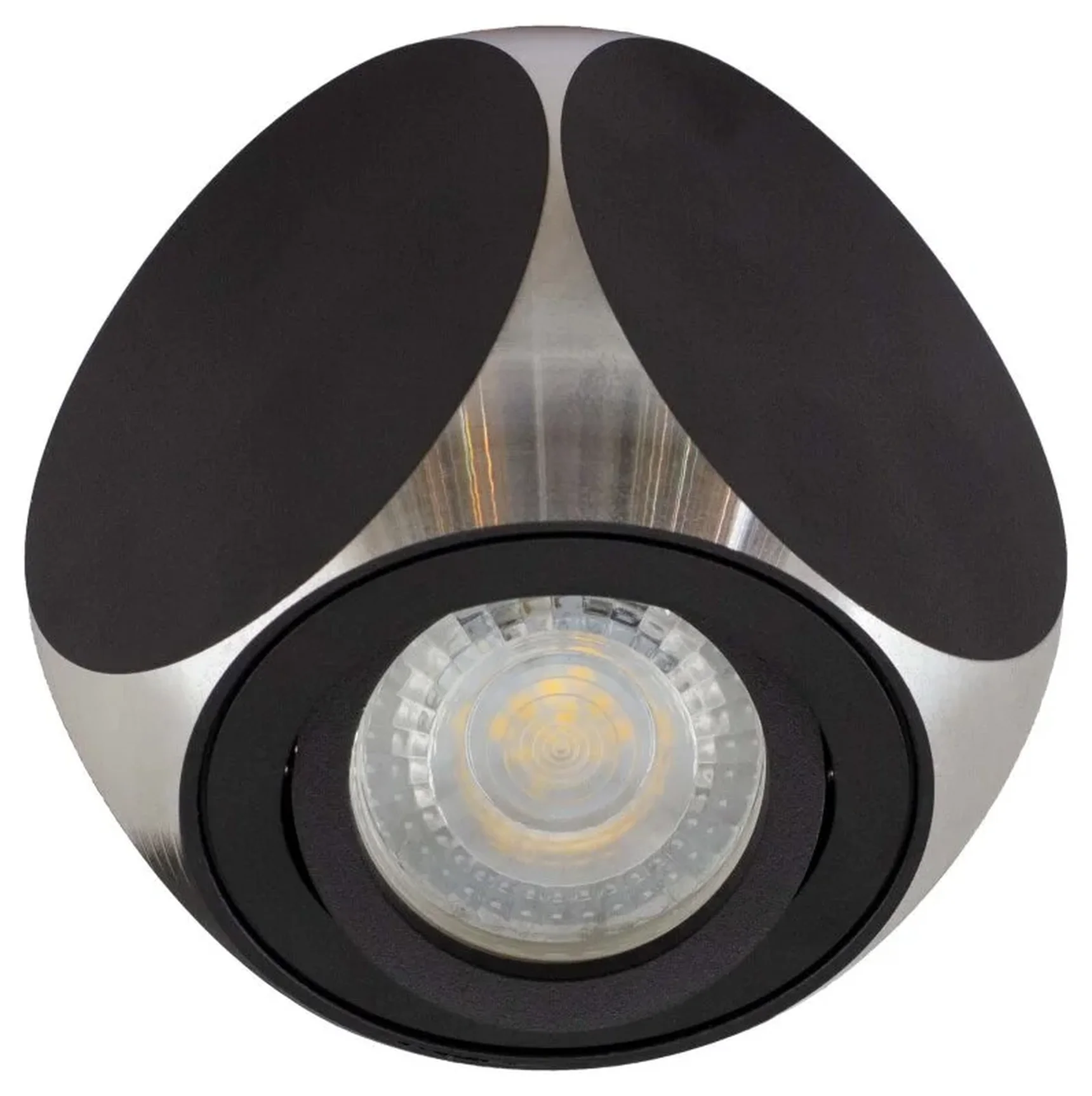 Накладной точечный светильник AM Group AM351 BK+AL