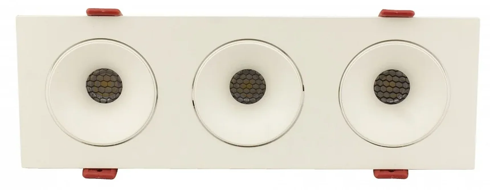 Светильник встраиваемый AM480-3 WH+WH цвет - белый (WH)