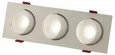 Светильник встраиваемый AM480-3 WH+WH цвет - белый (WH)