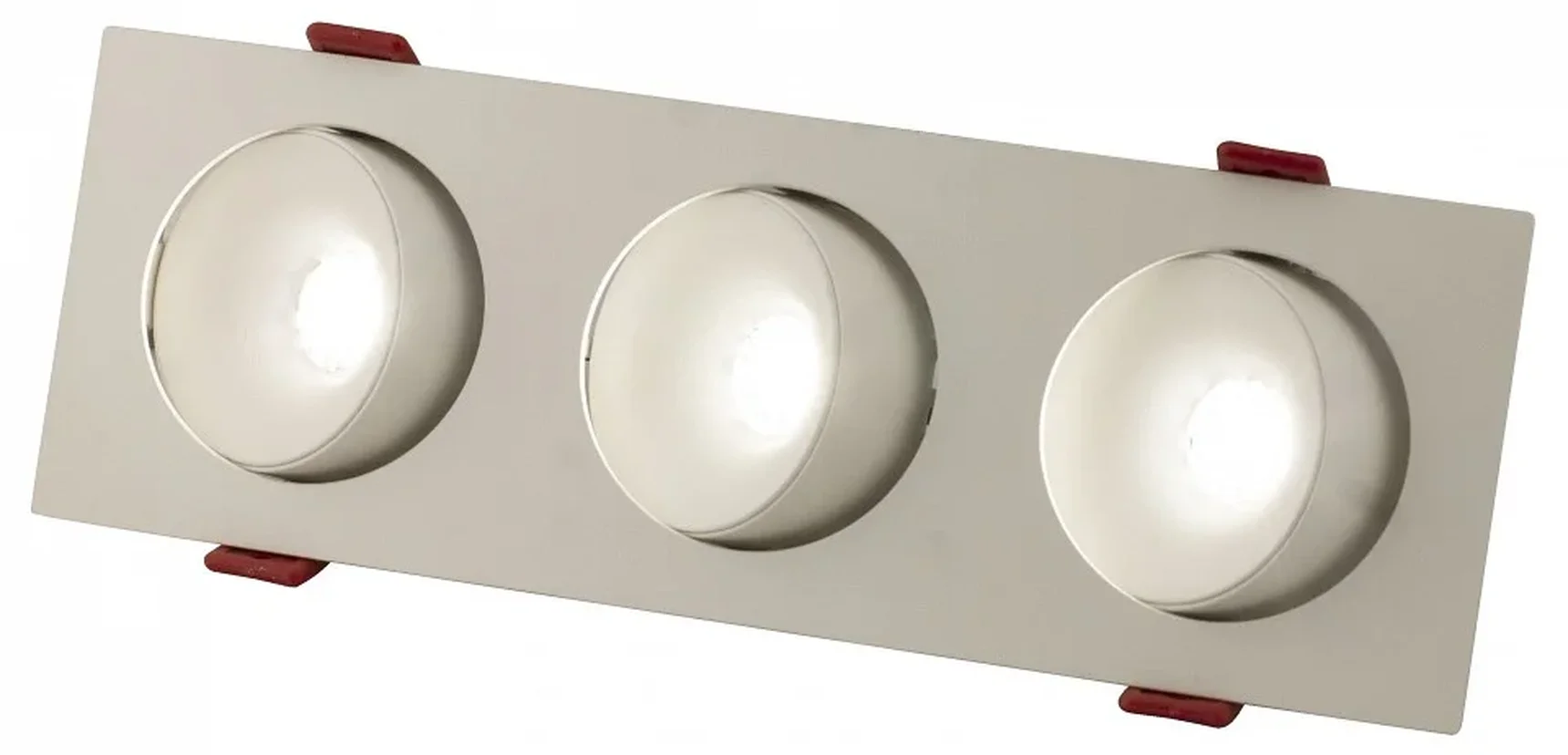 Светильник встраиваемый AM480-3 WH+WH цвет - белый (WH)