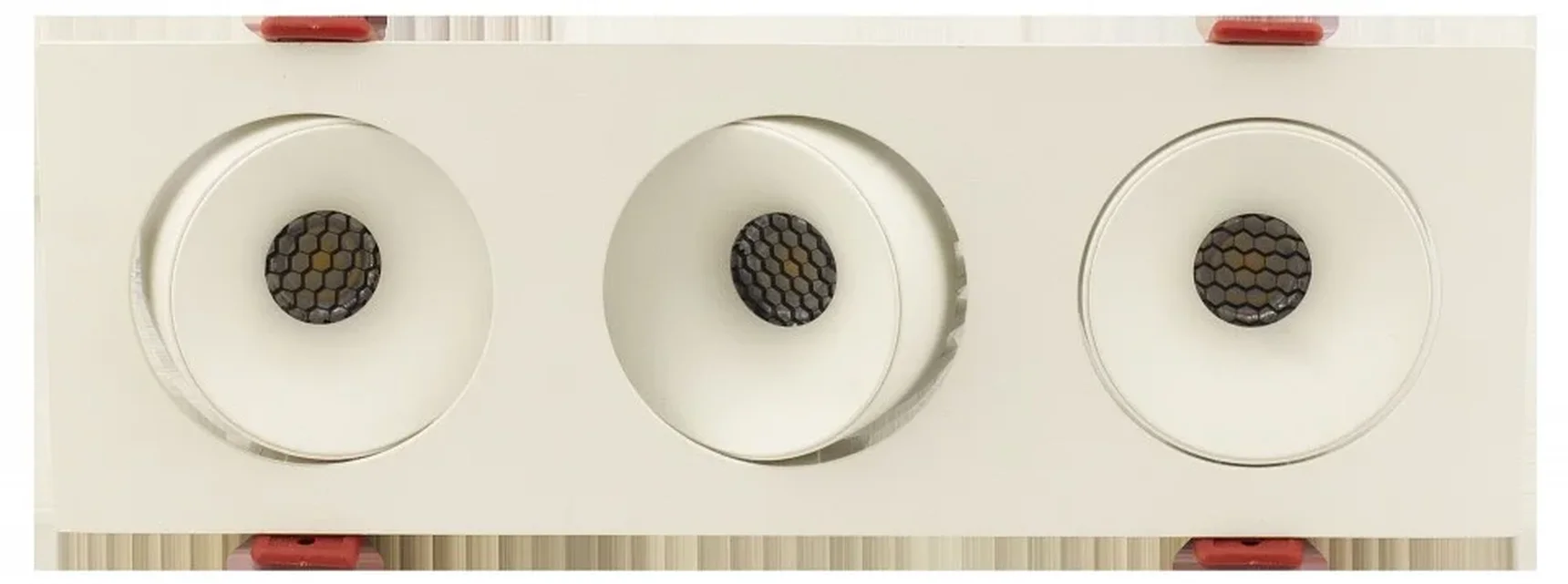 Светильник встраиваемый AM480-3 WH+WH цвет - белый (WH)