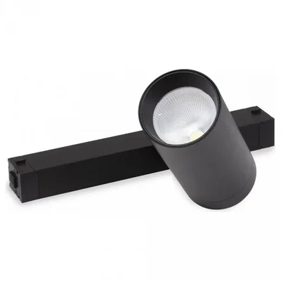 Трековый светильник PLAIN CYLINDER AM589 20W 3000K BK