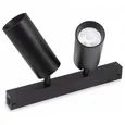 Трековый светильник PLAIN CYLINDER AM590 2X10W 3000K BK