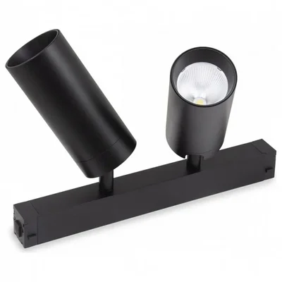 Трековый светильник PLAIN CYLINDER AM590 2X10W 4000K BK