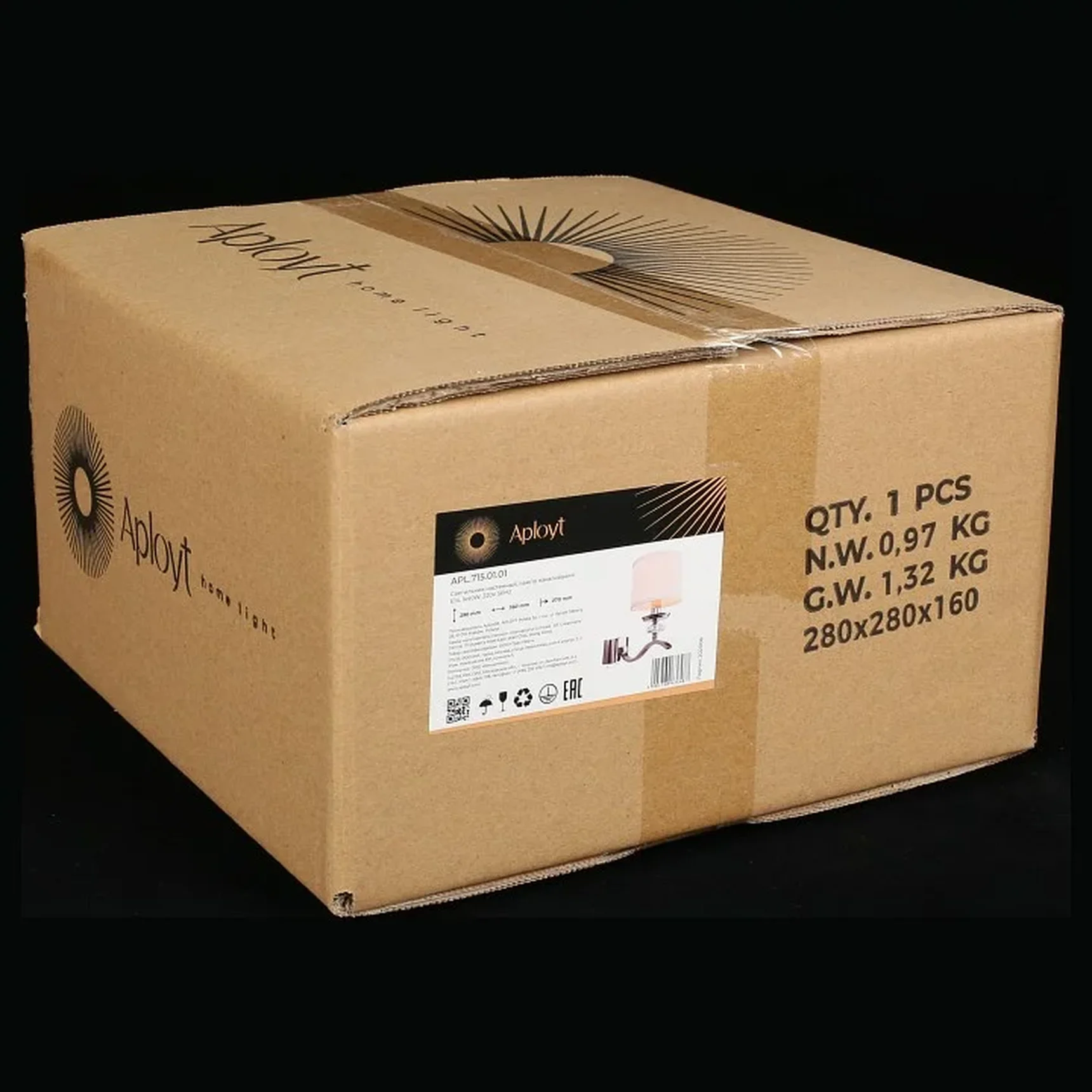 APL.715.01.01 Бра настенное Aployt Okin