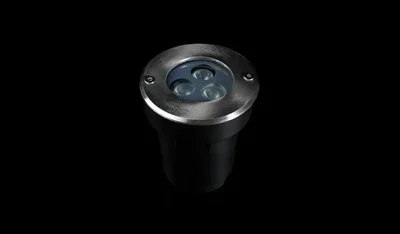 Архитектурный точечный грунтовый светодиодный прожектор ПОДСНЕЖНИК AMD0303-24-WW