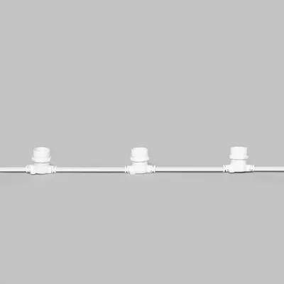 Белт-Лайт 50м, Провод Белый Каучук, Шаг 20 см, 250 Патронов, IP65