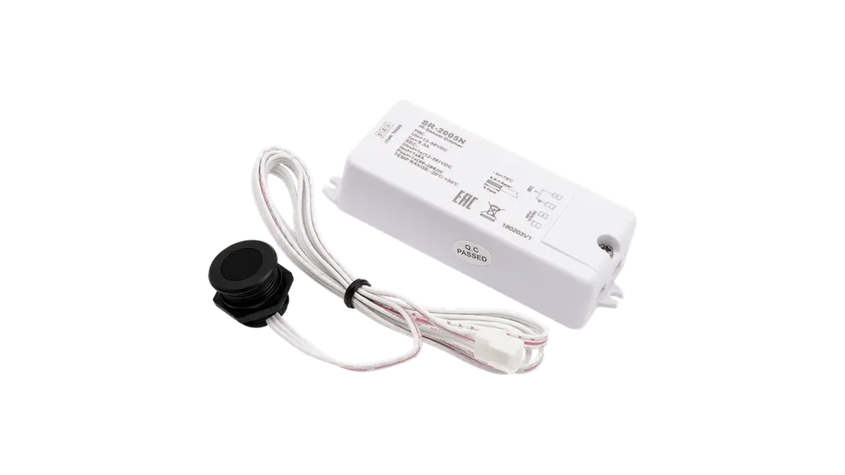 ИК-диммер "взмаx руки" черный (new) 12-36 В, SR-2005N