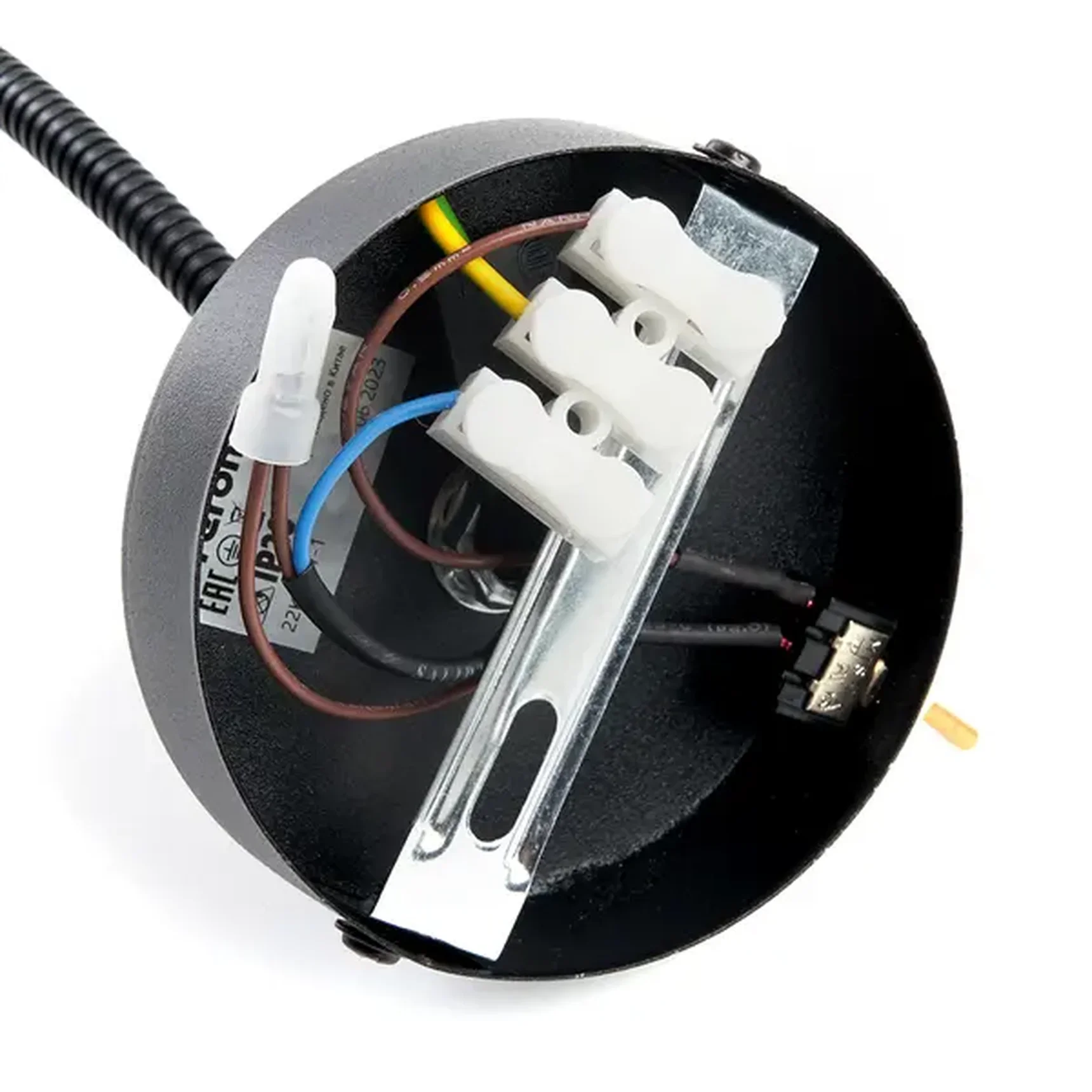 Светильник ML400 настенный под лампу с выключателем MR16/GU10, 35W,  черный, 48442