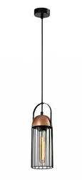Светильник подвесной Rivoli Anemon 5062-201 1 х E27 40 Вт лофт - кантри