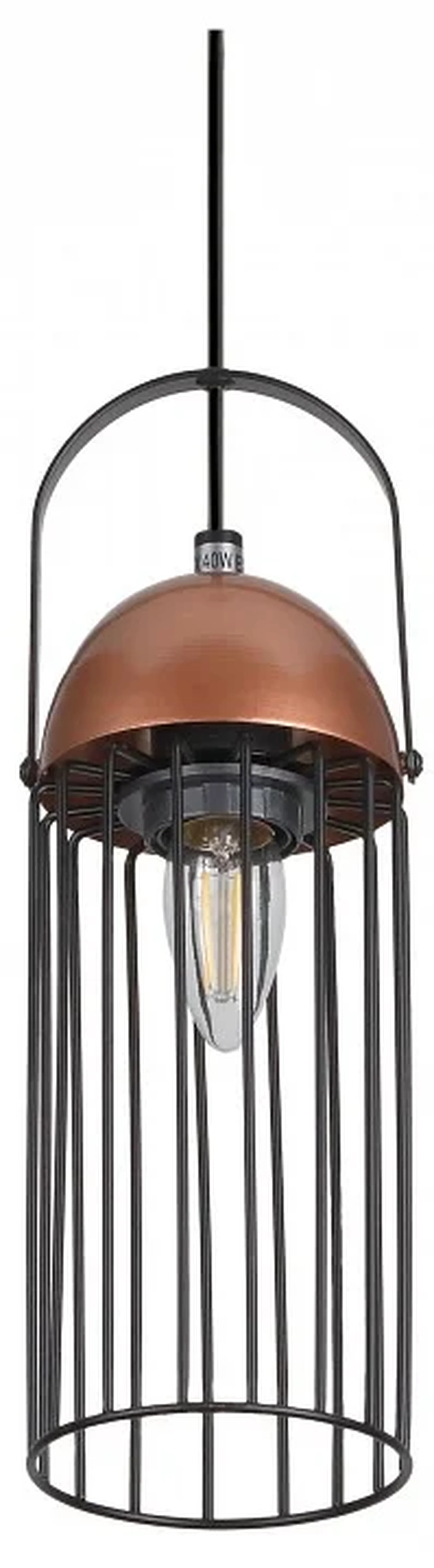 Светильник подвесной Rivoli Anemon 5062-201 1 х E27 40 Вт лофт - кантри