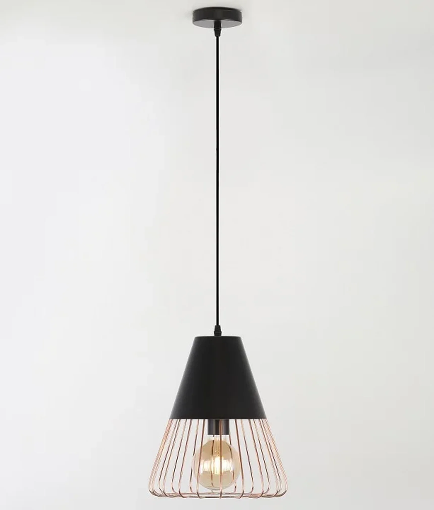 Светильник подвесной (подвес) Rivoli Kasimira 5050-201 1 х E27 60 Вт лофт - кантри