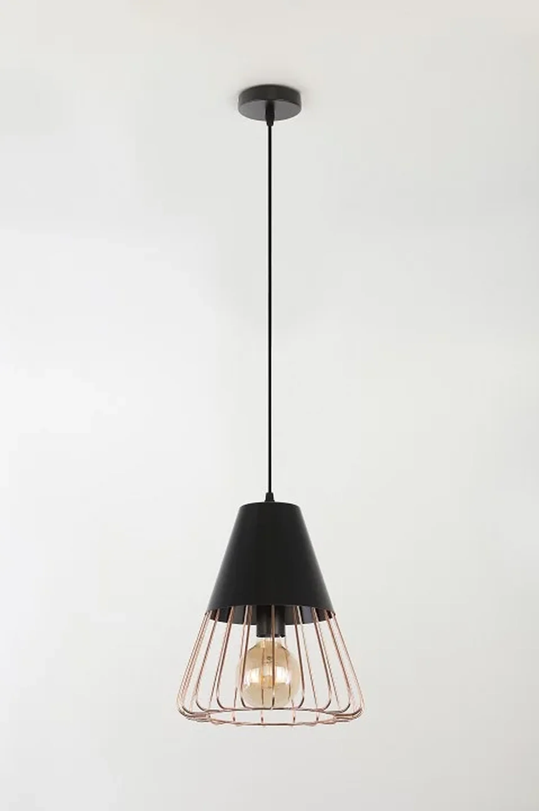 Светильник подвесной (подвес) Rivoli Kasimira 5050-201 1 х E27 60 Вт лофт - кантри