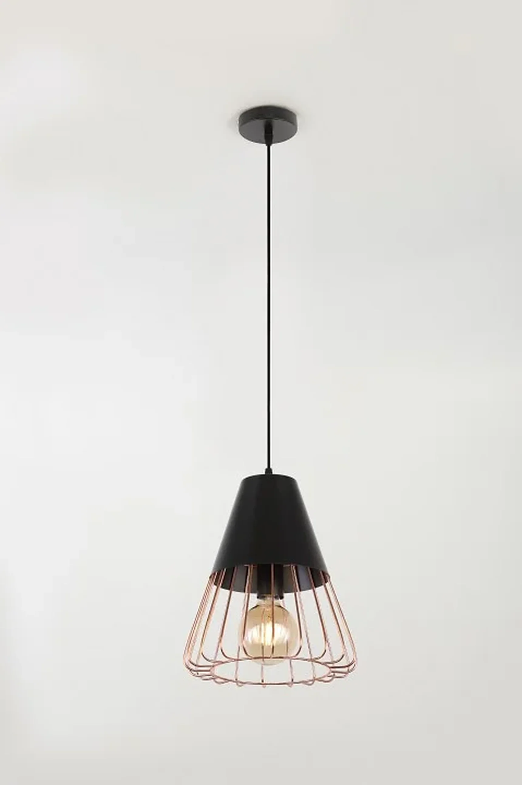 Светильник подвесной (подвес) Rivoli Kasimira 5050-201 1 х E27 60 Вт лофт - кантри