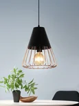 Светильник подвесной (подвес) Rivoli Kasimira 5050-201 1 х E27 60 Вт лофт - кантри