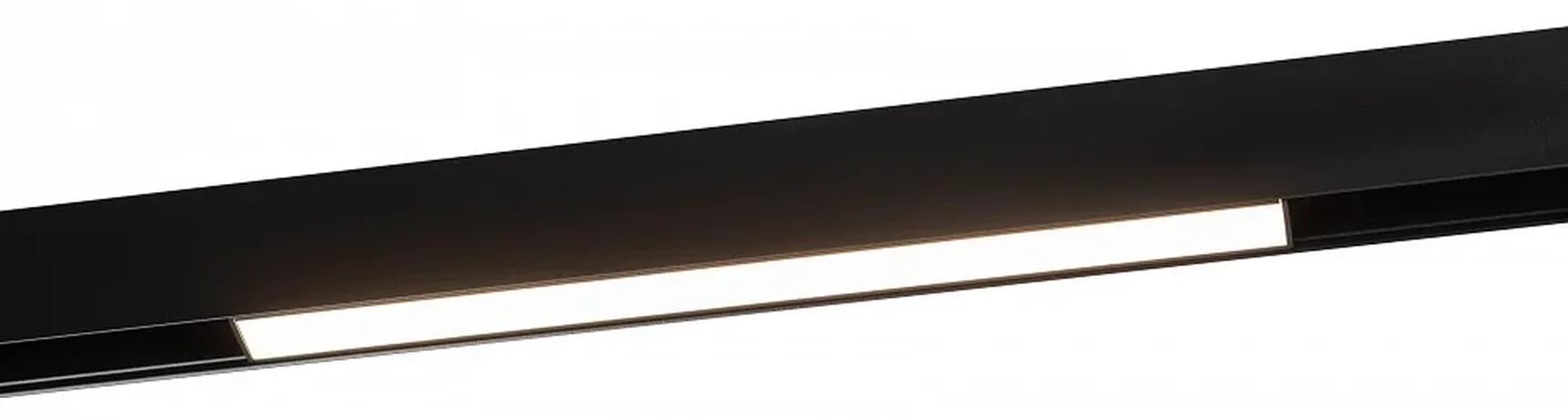 Магнитный трековый светильник ЭРА TRM20-1-30-10W3K-B для системы NOVA 30см 48V 10Вт 3000К заливающий свет черный