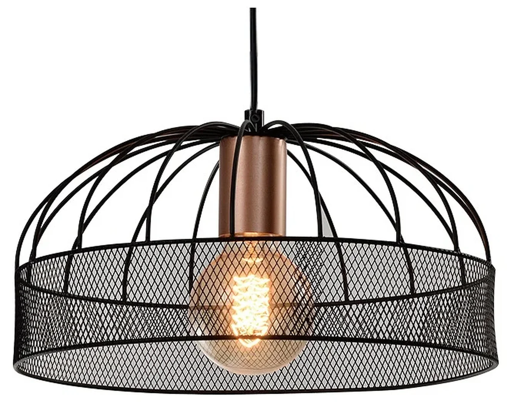 Светильник подвесной (подвес) Rivoli Theda 5020-211 1 х Е27 40 Вт лофт - кантри