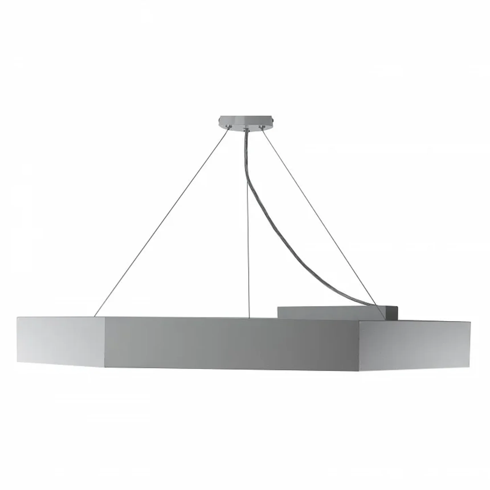 SPO-121-W-40K-038 Светильник светодиодный Geometria ЭРА Hexagon SPO-121-W-40K-038 38Вт 4000K 4000Лм IP40 600*600*80