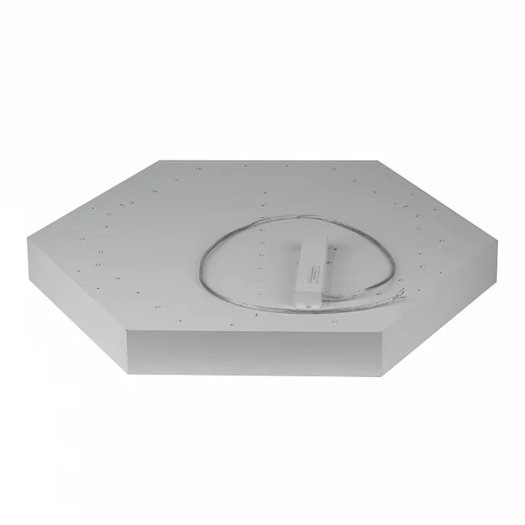 SPO-122-W-40K-066 Светильник светодиодный Geometria ЭРА Hexagon SPO-122-W-40K-066 66Вт 4000К 4800Лм IP40 800*800*80 белый подвесной