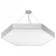 SPO-122-W-40K-066 Светильник светодиодный Geometria ЭРА Hexagon SPO-122-W-40K-066 66Вт 4000К 4800Лм IP40 800*800*80 белый подвесной