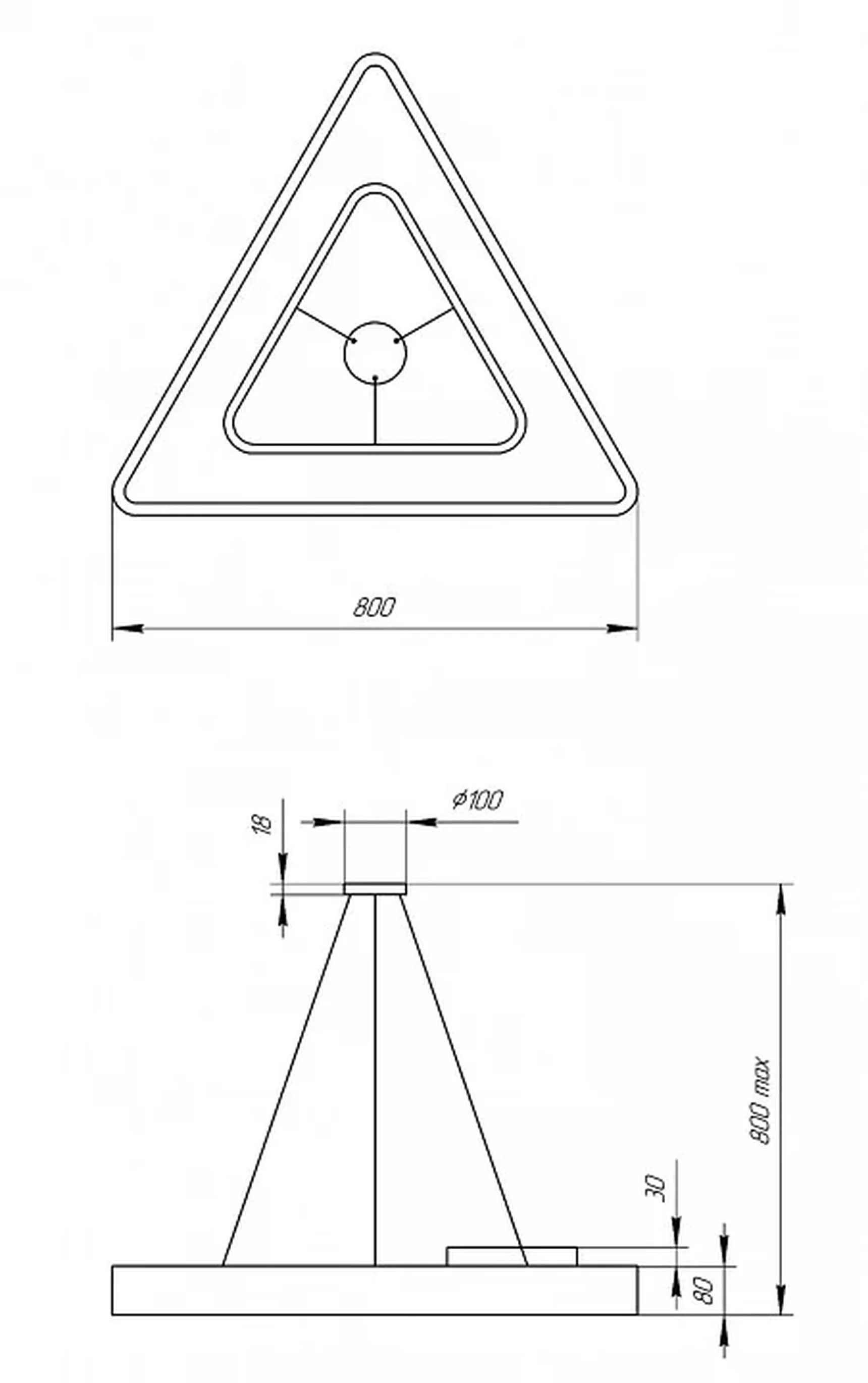SPO-154-W-40K-042 Светильник светодиодный Geometria ЭРА Delta SPO-154-W-40K-042 42Вт 4000К 2300Лм IP40 800*800*80 белый подвесной