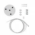 SPO-154-W-40K-042 Светильник светодиодный Geometria ЭРА Delta SPO-154-W-40K-042 42Вт 4000К 2300Лм IP40 800*800*80 белый подвесной