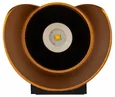 WL42 BK+GD Декоративная подсветка ЭРА WL42 BK+GD светодиодная 10Вт 3500К черный/золото IP54 для интерьера, фасадов зданий