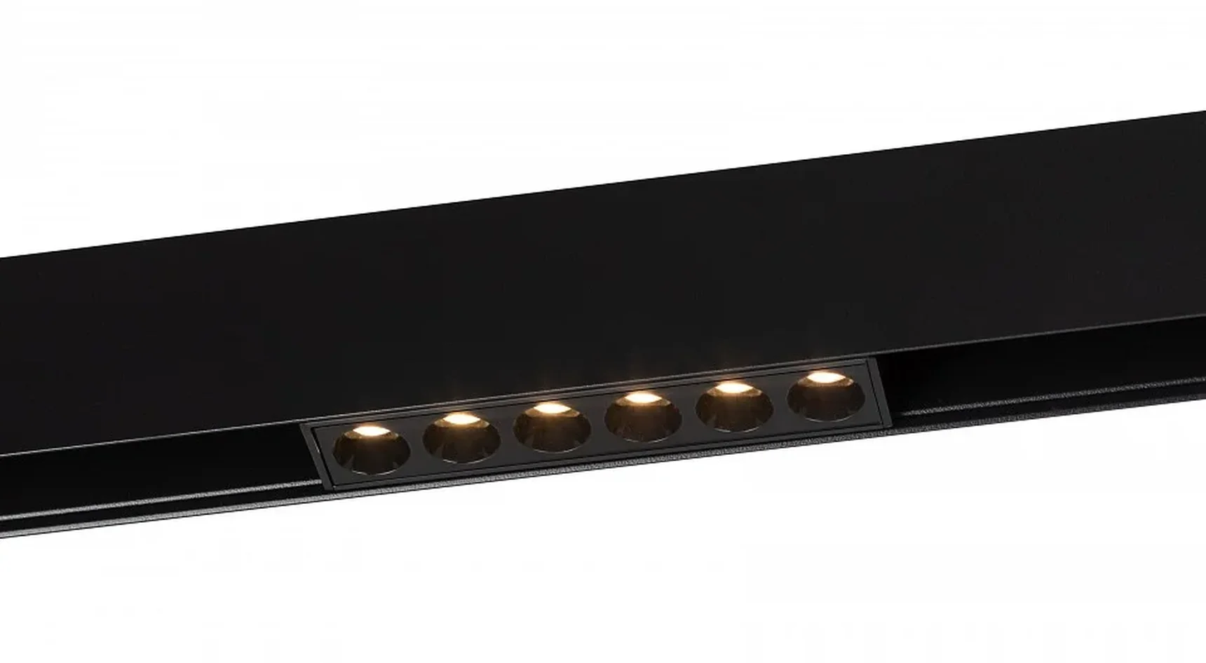 Магнитный трековый светильник ЭРА TRM20-3-11-6W3K-B для системы NOVA 48V 6Вт 3000К направленный свет черный