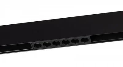 Магнитный трековый светильник ЭРА TRM20-3-11-6W3K-B для системы NOVA 48V 6Вт 3000К направленный свет черный