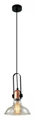 Светильник подвесной (подвес) Rivoli Leila 4093-201 1 х Е27 40 Вт дизайн потолочный