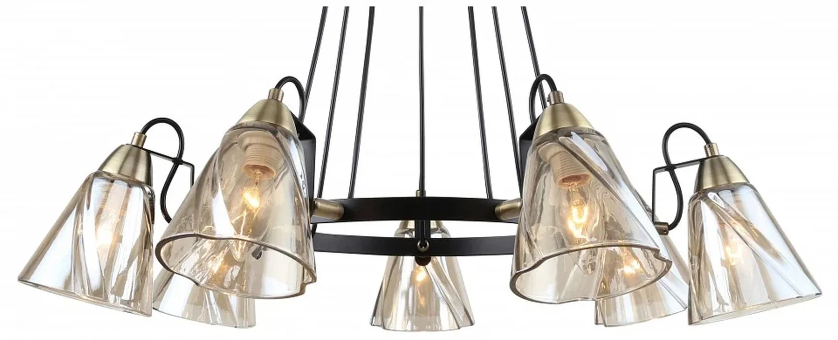 Люстра Rivoli Cathy 5106-307 7 х Е14 40 Вт лофт - кантри