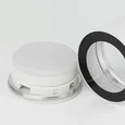 OL28 WH/BK Светильник настенно-потолочный спот ЭРА OL28 WH/BK GX53, черно-белый, IP44
