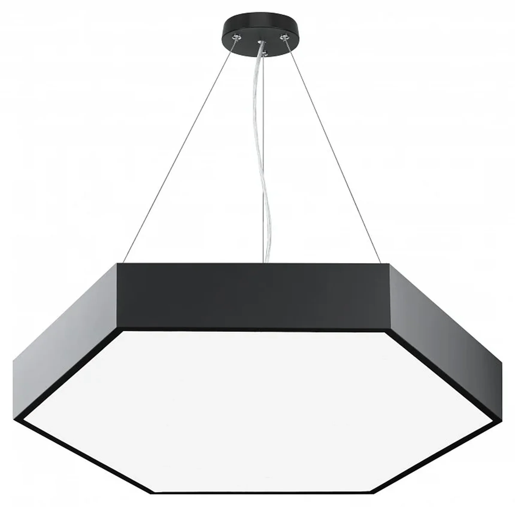 SPO-121-B-40K-038 Светильник светодиодный Geometria ЭРА Hexagon SPO-121-B-40K-038 38Вт 4000K 4000Лм IP40 600*600*80