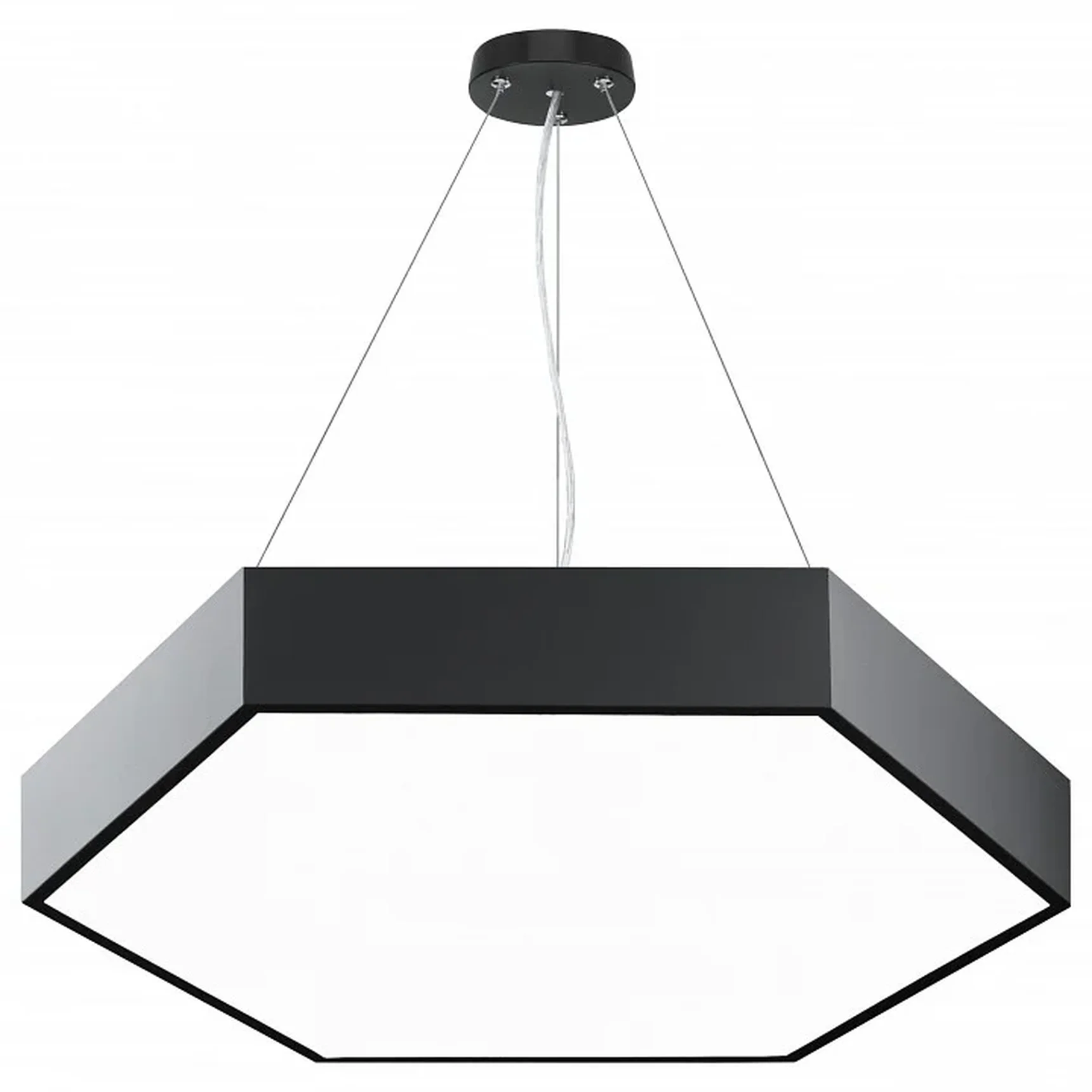 SPO-121-B-40K-038 Светильник светодиодный Geometria ЭРА Hexagon SPO-121-B-40K-038 38Вт 4000K 4000Лм IP40 600*600*80