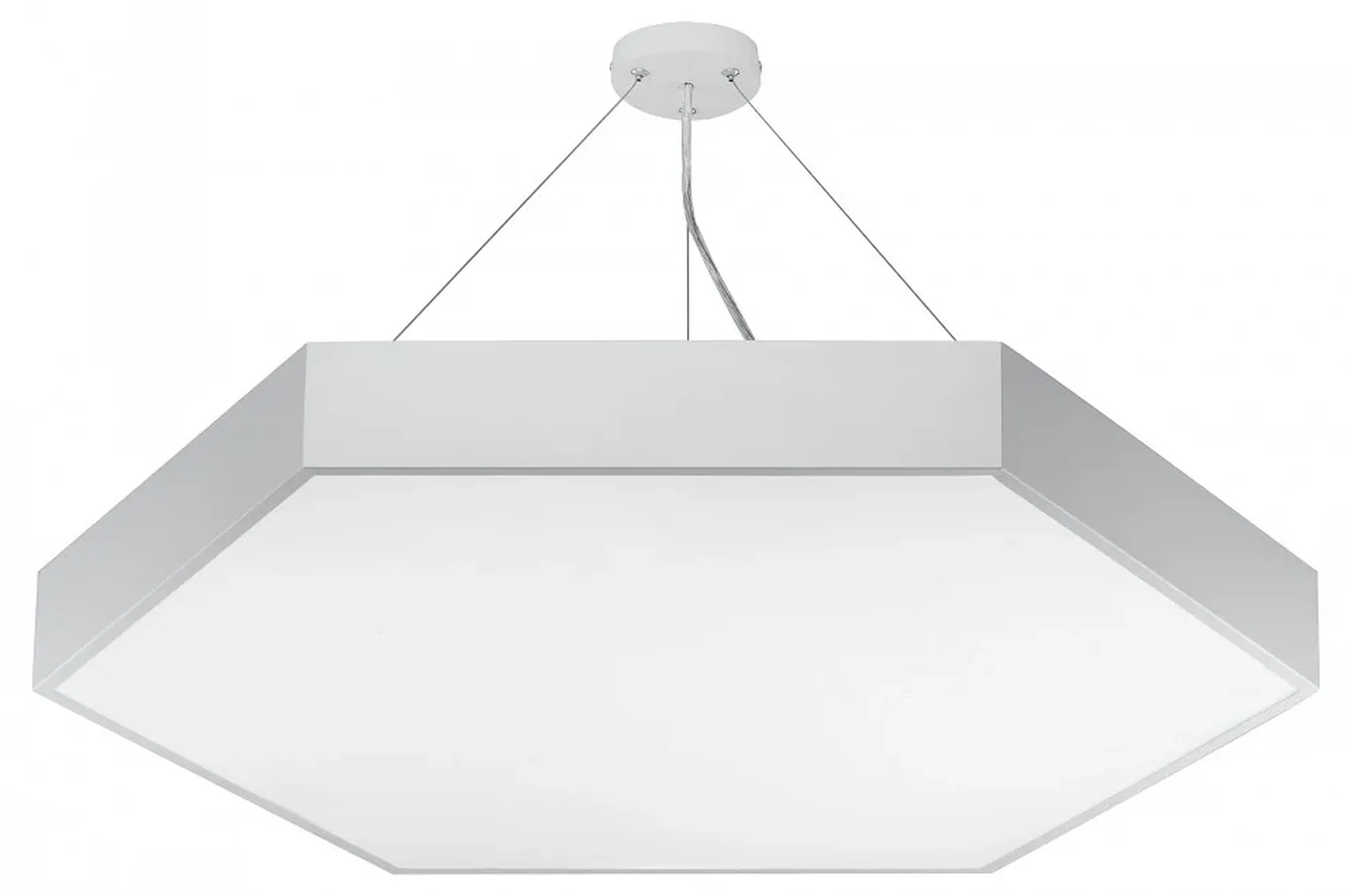 SPO-121-W-40K-038 Светильник светодиодный Geometria ЭРА Hexagon SPO-121-W-40K-038 38Вт 4000K 4000Лм IP40 600*600*80