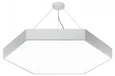 SPO-122-W-40K-066 Светильник LED ЭРА Geometria SPO-122-W-40K-066 Hexagon 66Вт 4000К 800*800*80 белый подвесной драйвер внутри