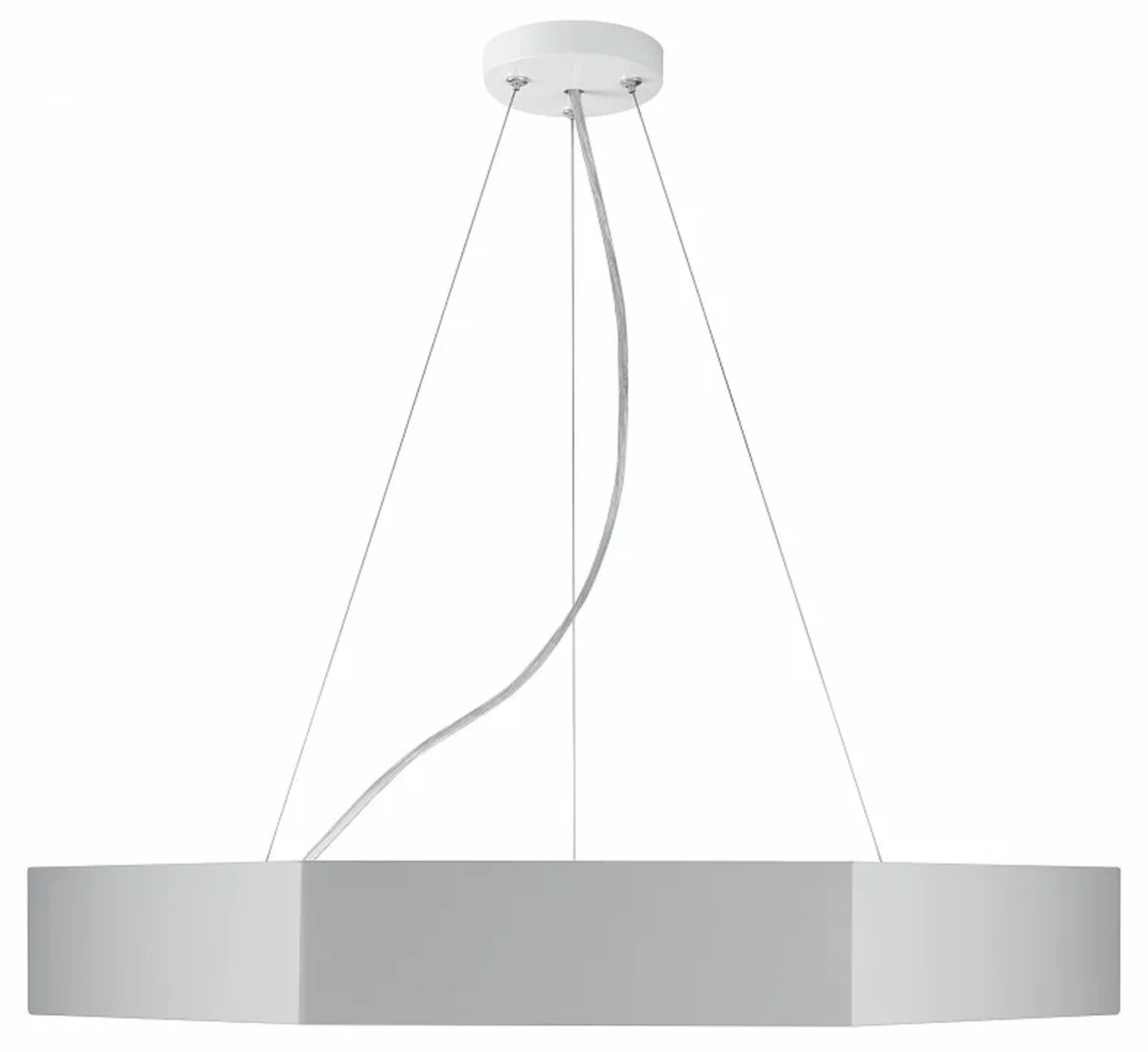 SPO-123-W-40K-045 Светильник светодиодный Geometria ЭРА Hexagon SPO-123-W-40K-045 45Вт 4000K 2500Лм IP40 600*600*80 белый подвесной