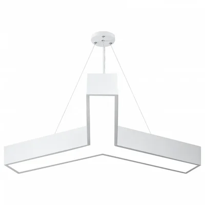 SPO-142-W-40K-044 Светильник светодиодный Geometria ЭРА Igrek SPO-142-W-40K-044 44Вт 4000K 3000Лм IP40 800*800*80 белый подвесной