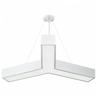SPO-143-W-40K-056 Светильник светодиодный Geometria ЭРА Igrek SPO-143-W-40K-056 56Вт 4000K 3700Лм IP40 900*900*80 белый подвесной