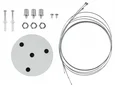 SPO-132-W-40K-088 Светильник LED ЭРА Geometria SPO-132-W-40K-088 Ring 88Вт 4000К 6000Лм IP40 800*80 белый подвесной драйвер внутри