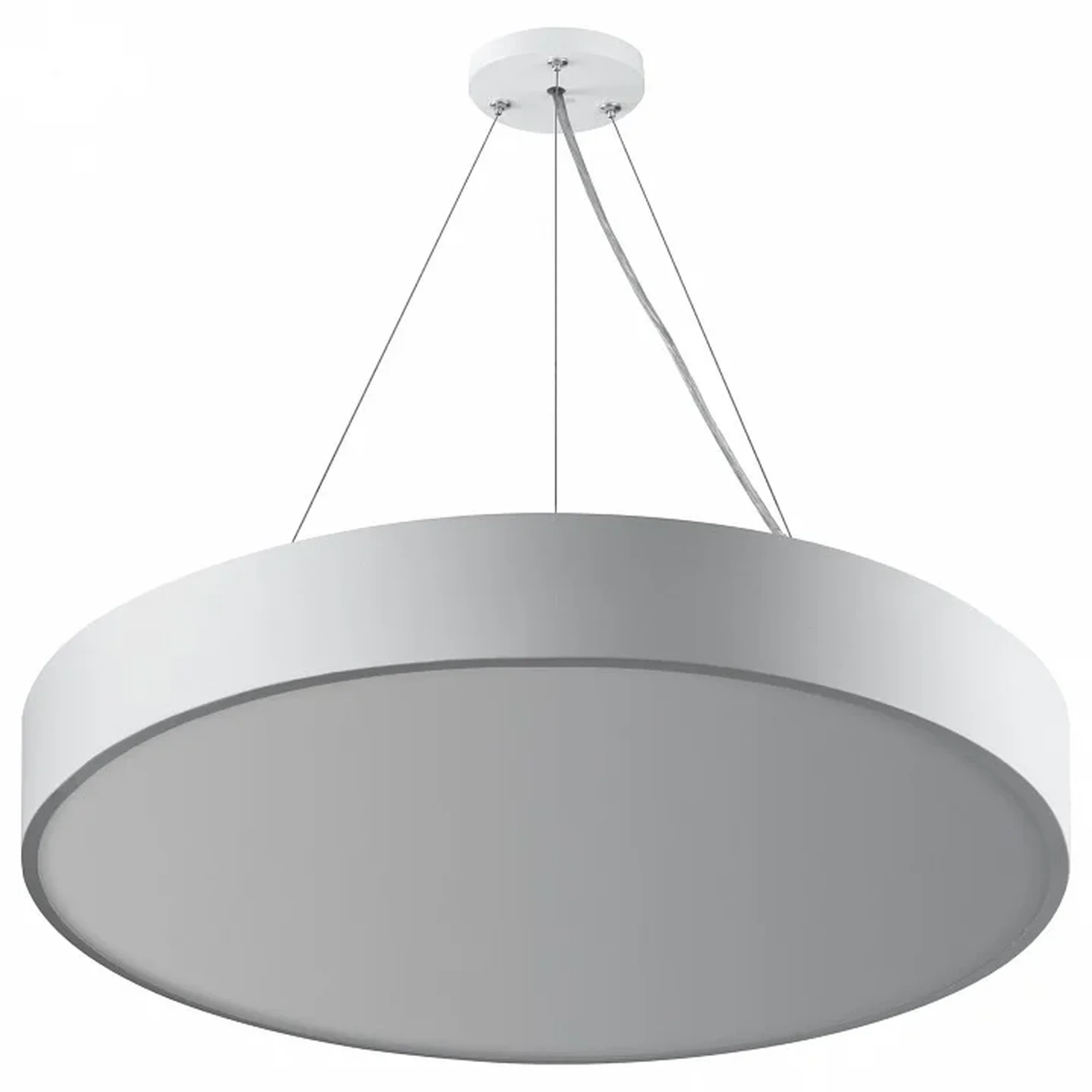 SPO-132-W-40K-088 Светильник LED ЭРА Geometria SPO-132-W-40K-088 Ring 88Вт 4000К 6000Лм IP40 800*80 белый подвесной драйвер внутри