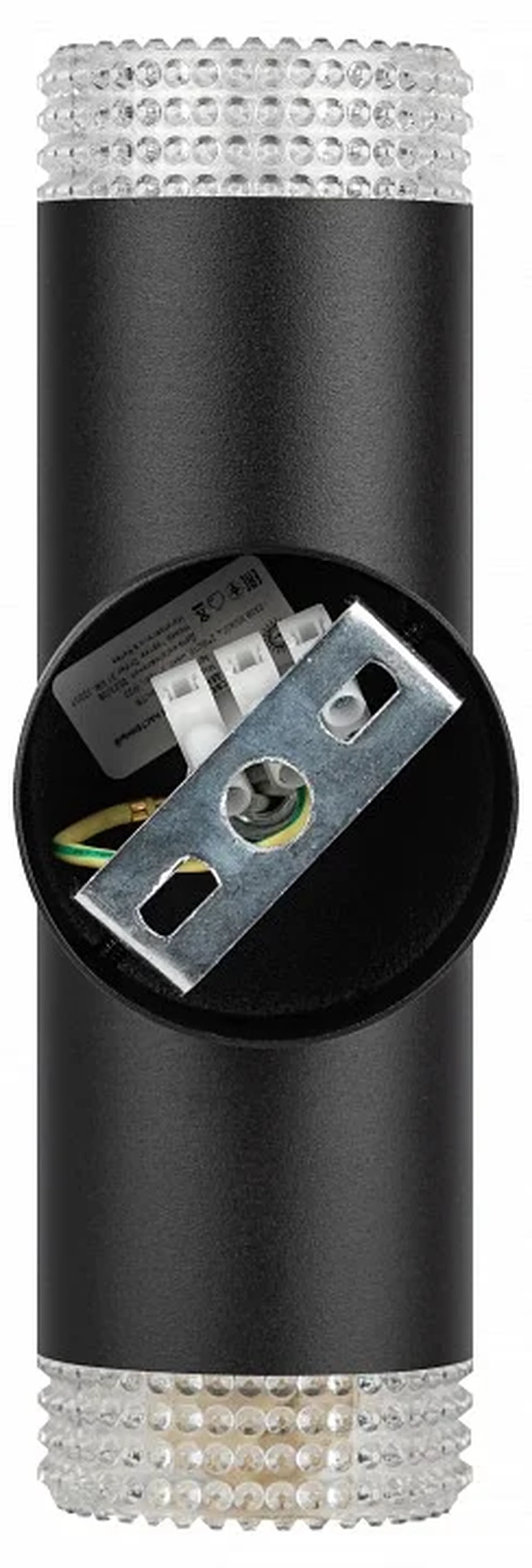 WL50 BK/TR Светильник настенный ЭРА WL50 BK/TR 2*GU10 2*12Вт IP20 черный, прозрачный