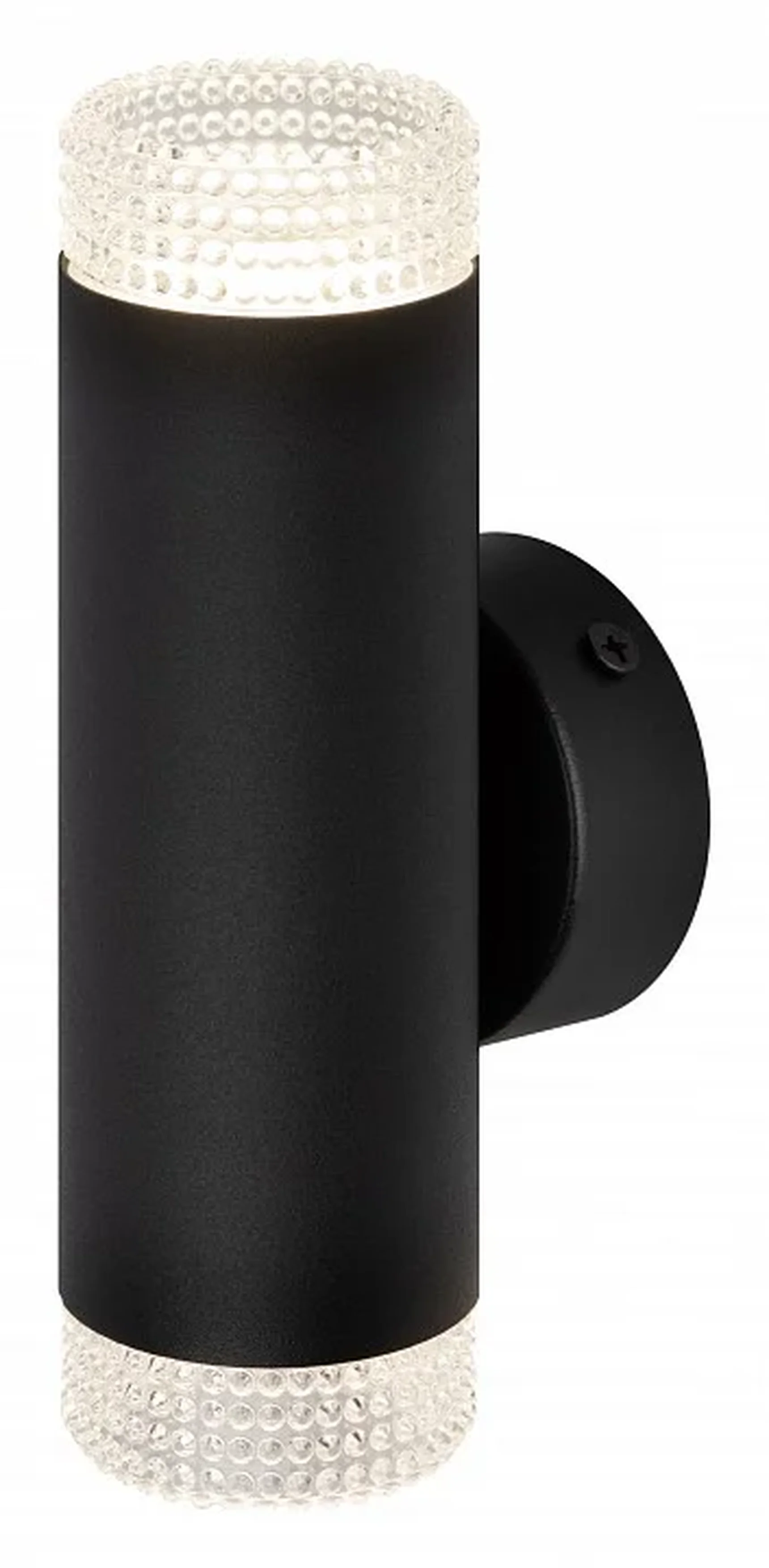 WL50 BK/TR Светильник настенный ЭРА WL50 BK/TR 2*GU10 2*12Вт IP20 черный, прозрачный