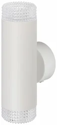 WL50 WH/TR Светильник настенный ЭРА WL50 WH/TR 2*GU10 2*12Вт IP20 белый, прозрачный