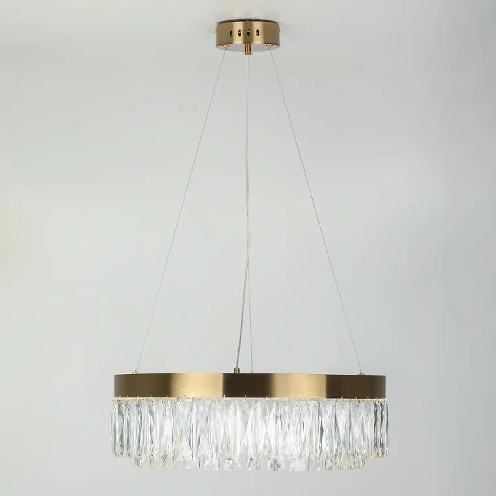 Люстра Rivoli Mary 6129-101 cветодиодная LED 28 Вт 3000 К хрусталь