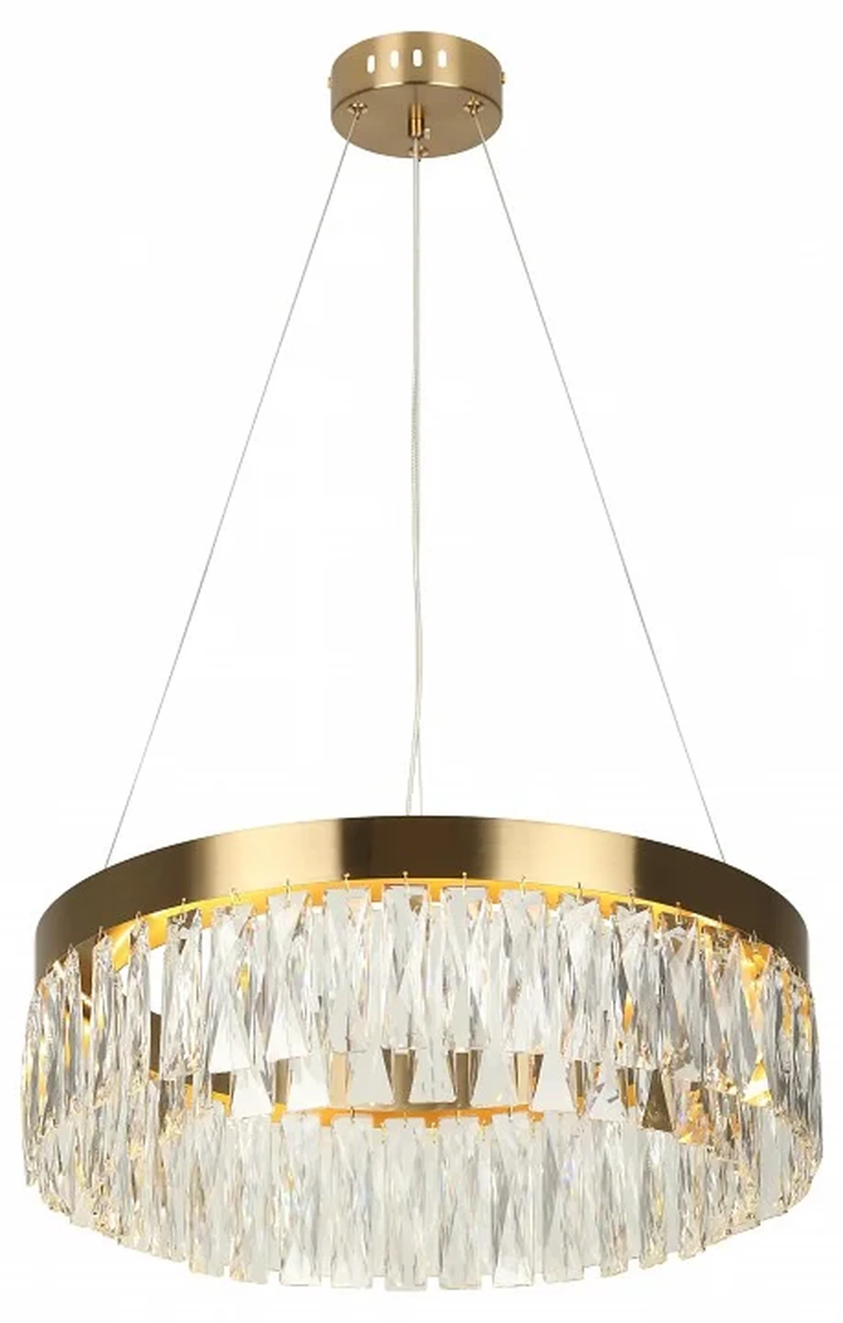 Люстра Rivoli Mary 6129-101 cветодиодная LED 28 Вт 3000 К хрусталь