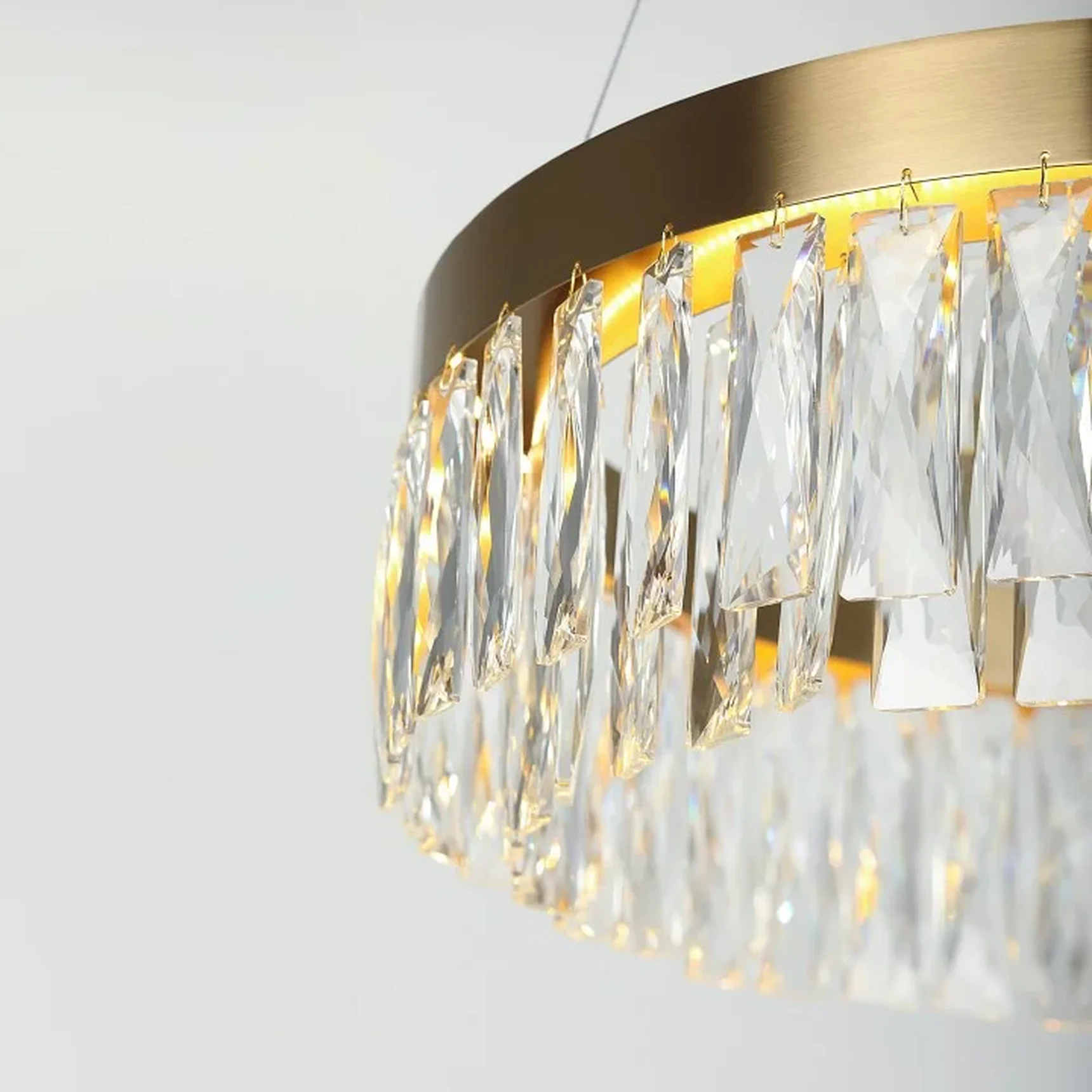 Люстра Rivoli Mary 6129-101 cветодиодная LED 28 Вт 3000 К хрусталь
