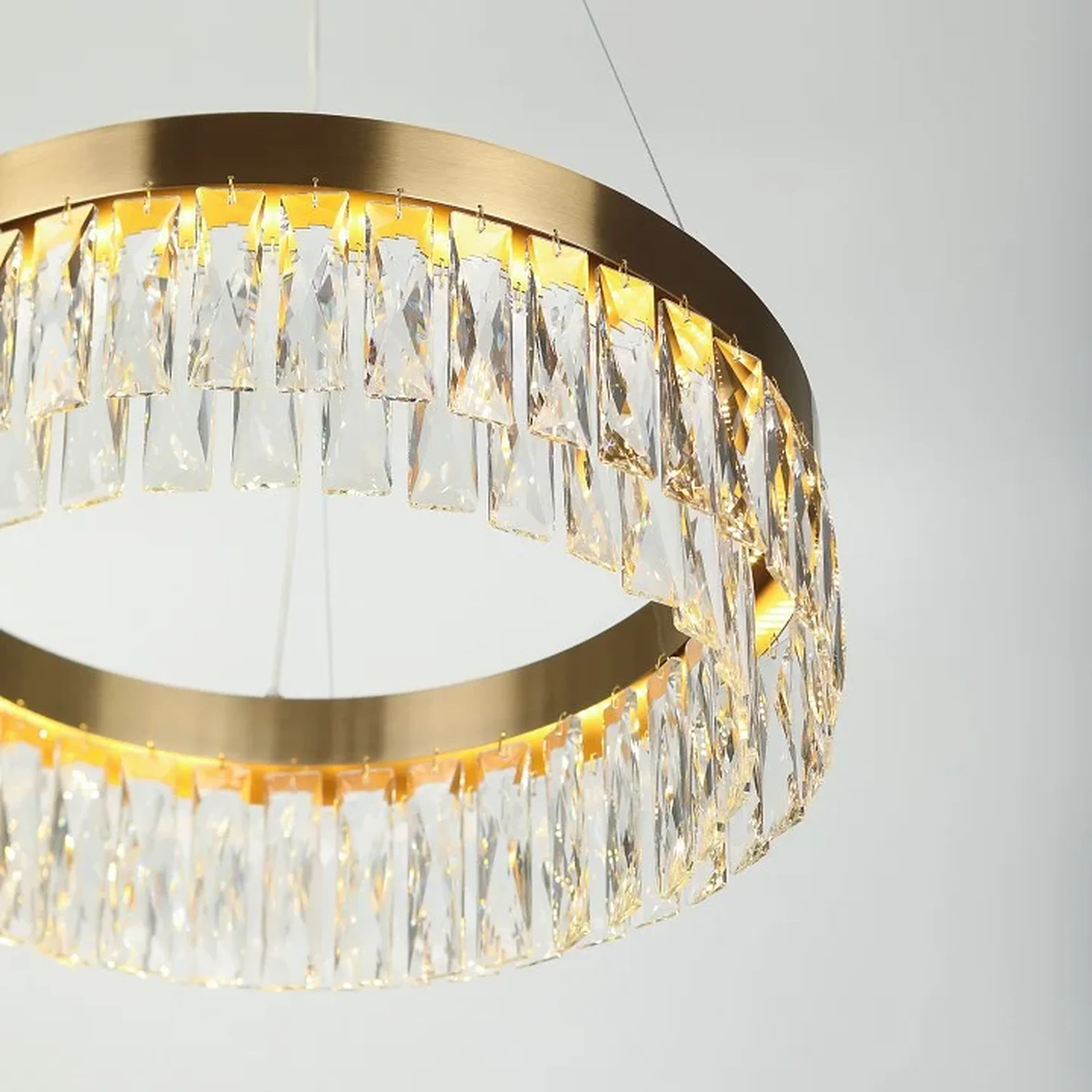 Люстра Rivoli Mary 6129-101 cветодиодная LED 28 Вт 3000 К хрусталь