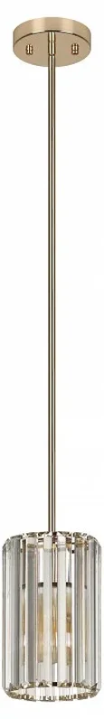 Светильник подвесной (подвес) Rivoli Suzanne 1052-201 1 х Е27 40 Вт хрусталь